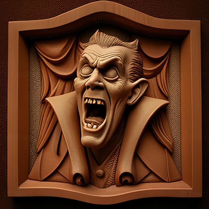 3D model st Dracula FROM Hotel Transylvania (STL)